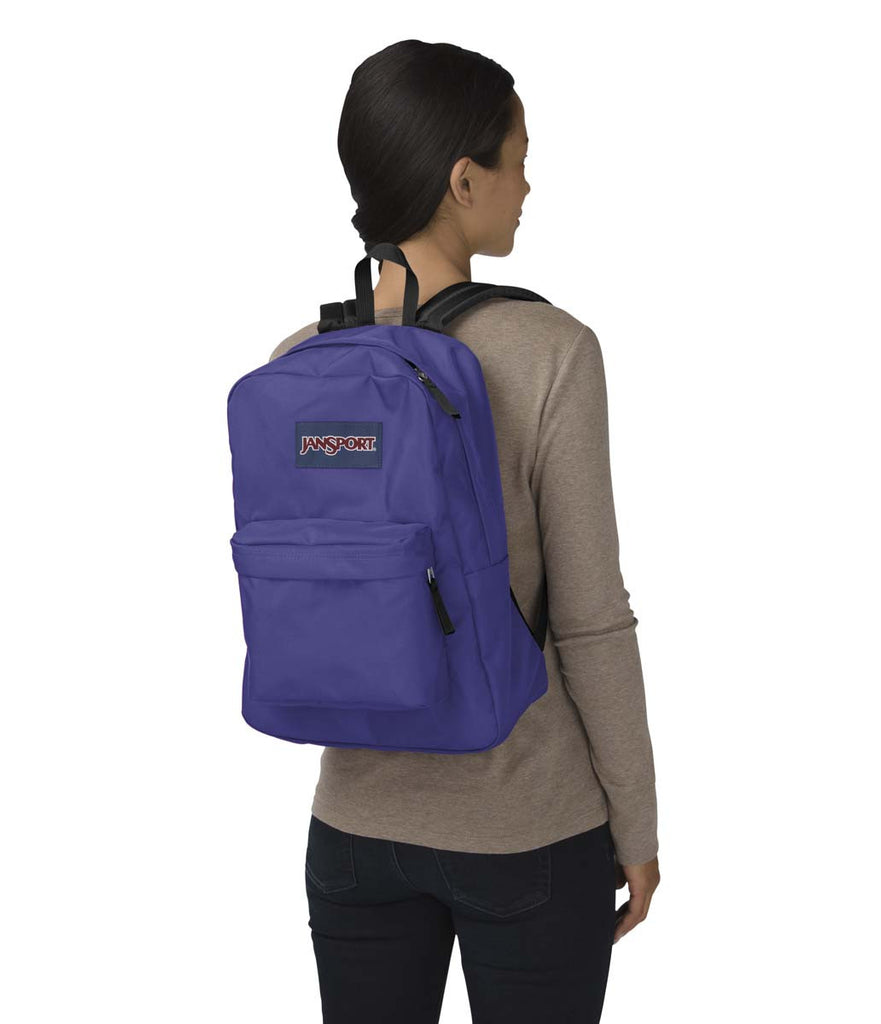 electric purple jansport backpack JANSPORT Superbreak Backpack - Violet Purple