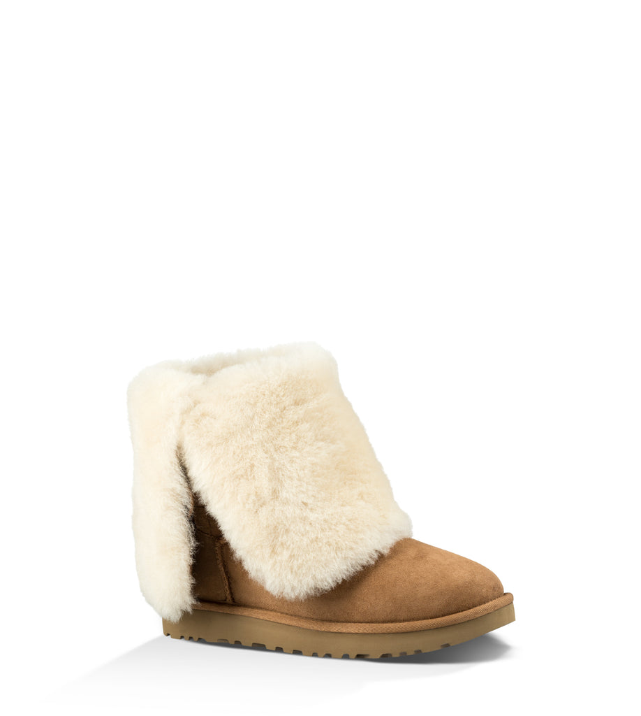 UGG Bailey Button Triplet II - Chestnut
