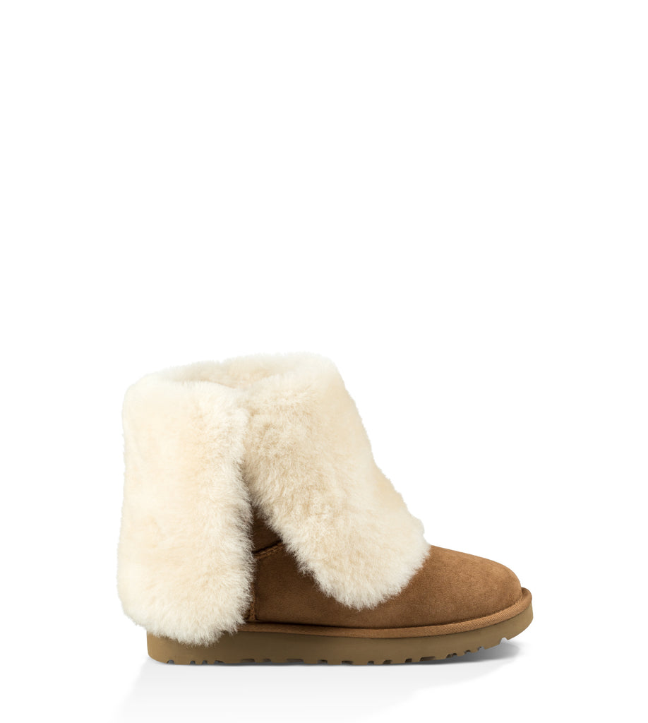 UGG Bailey Button Triplet II - Chestnut
