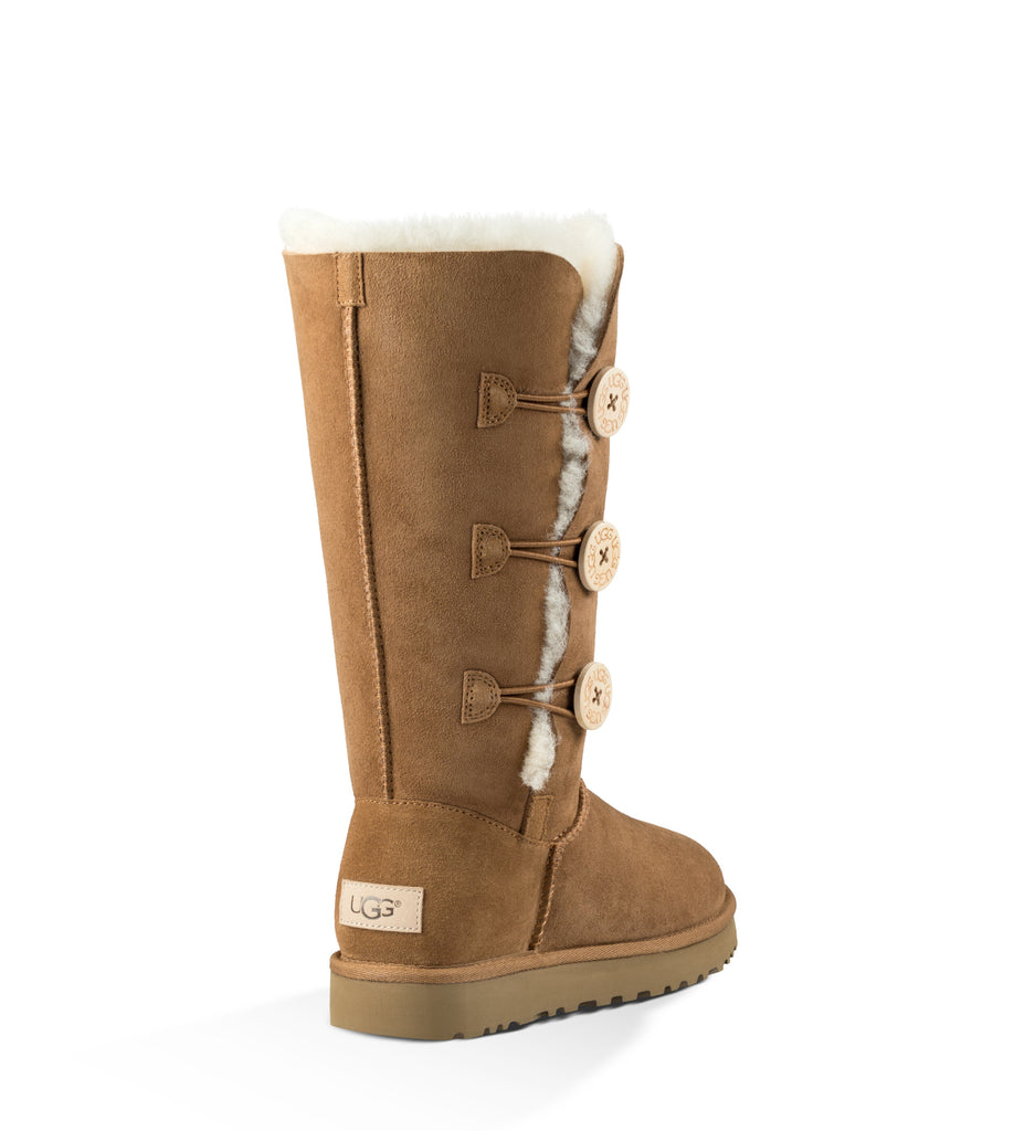 UGG Bailey Button Triplet II Chestnut New Star