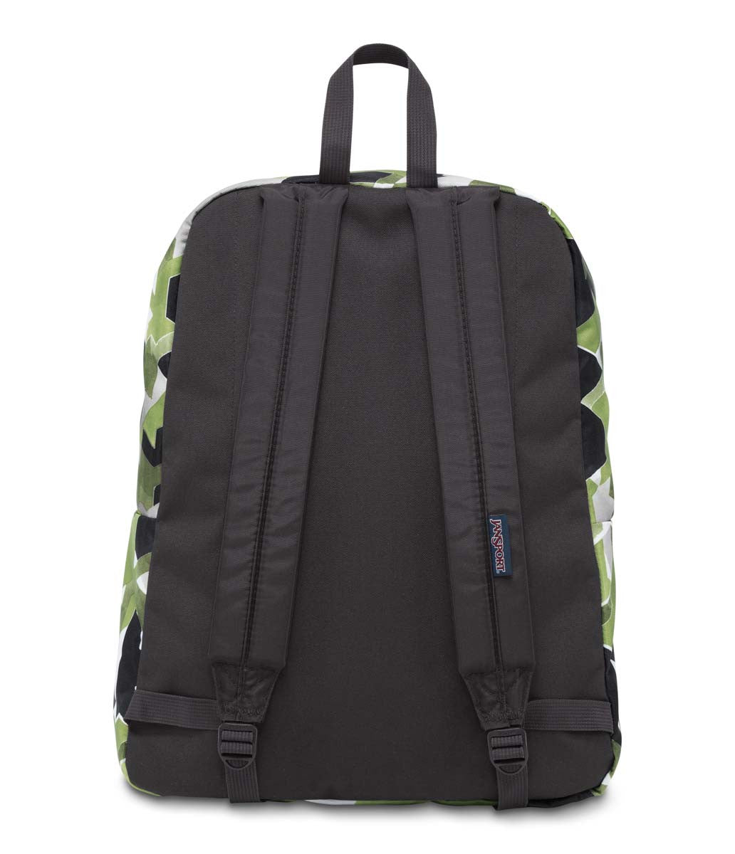 jansport backpack camouflage JANSPORT Superbreak Backpack - Multi Watercolor Angles