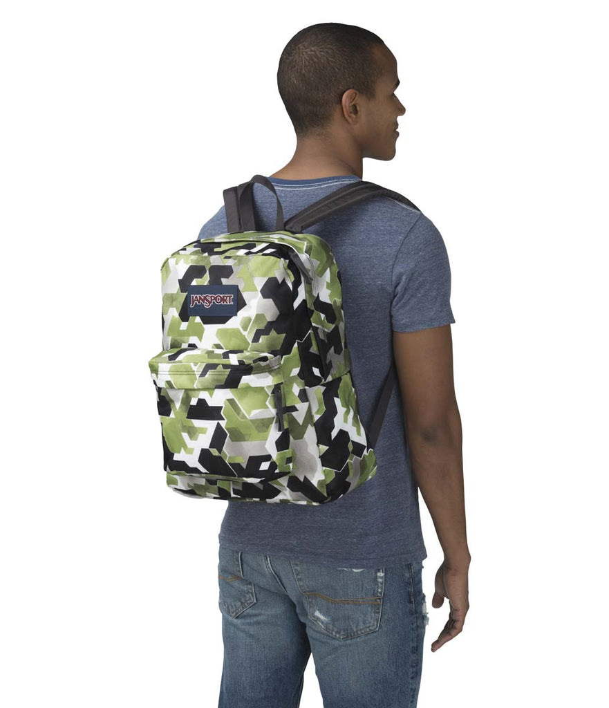 JANSPORT Superbreak Backpack - Multi Watercolor Angles