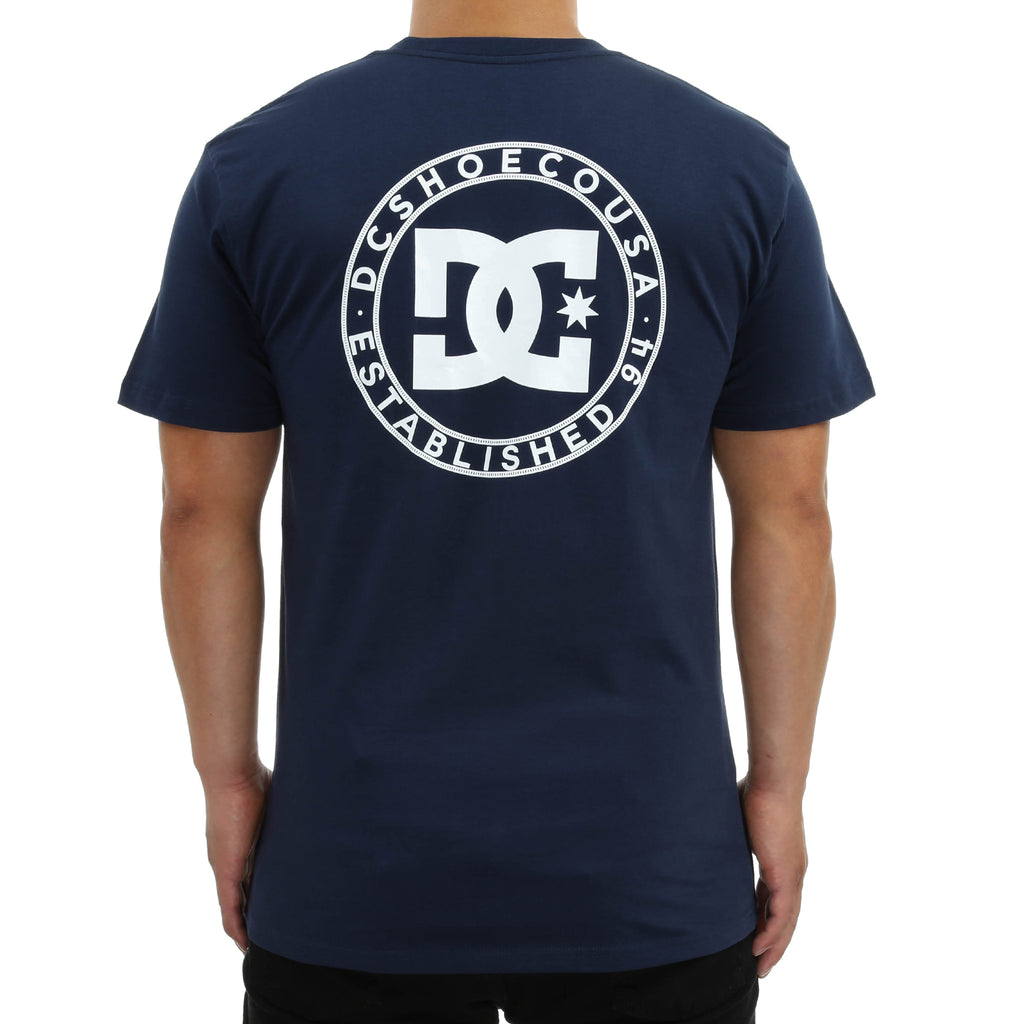 DC Wheel of Steelo Pocket Tee - Dark Indigo
