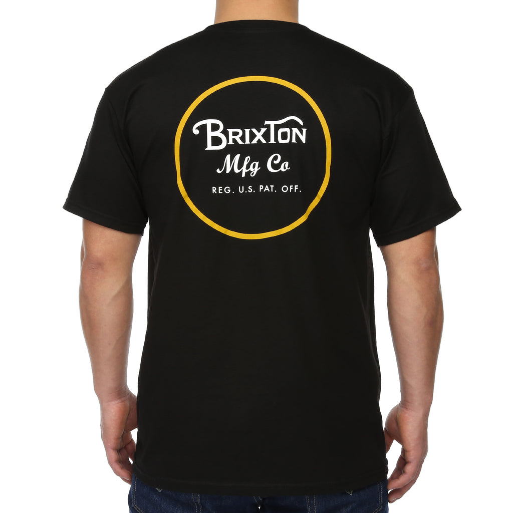 Brixton Wheeler Standard Tee - Black