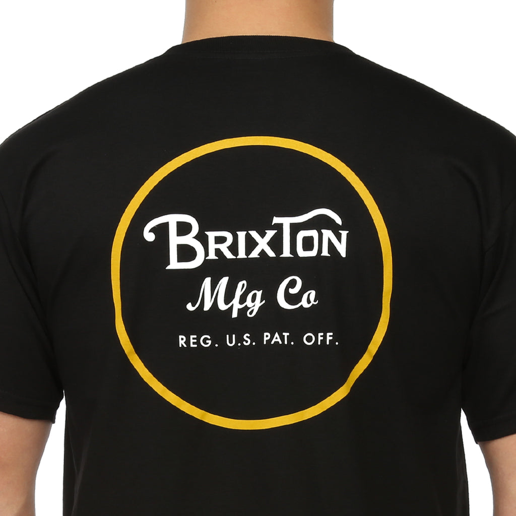 Brixton Wheeler Standard Tee - Black