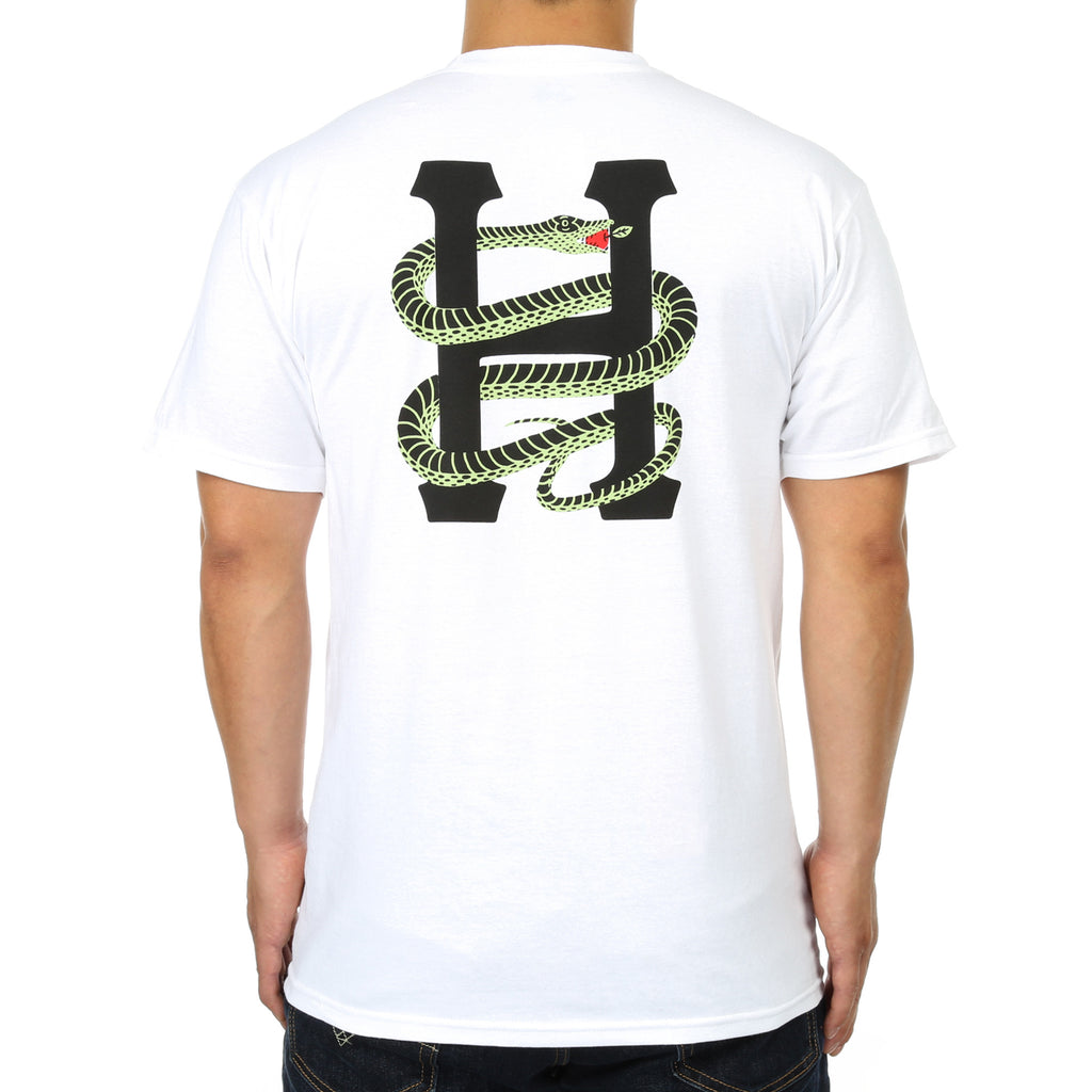 Huf Serpent Classic H Tee - White