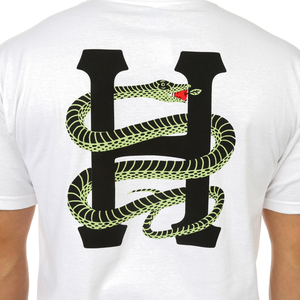 Huf Serpent Classic H Tee - White