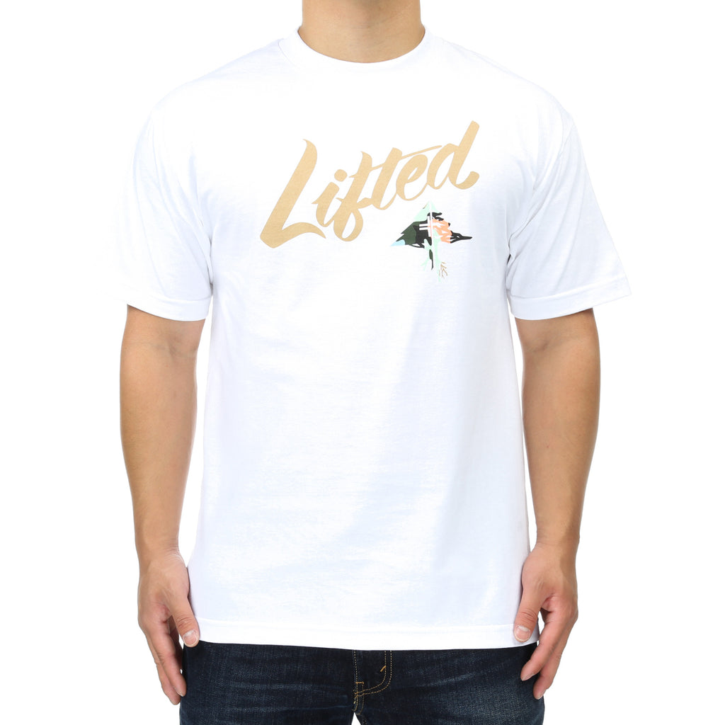 LRG Lifted Script Tee - White