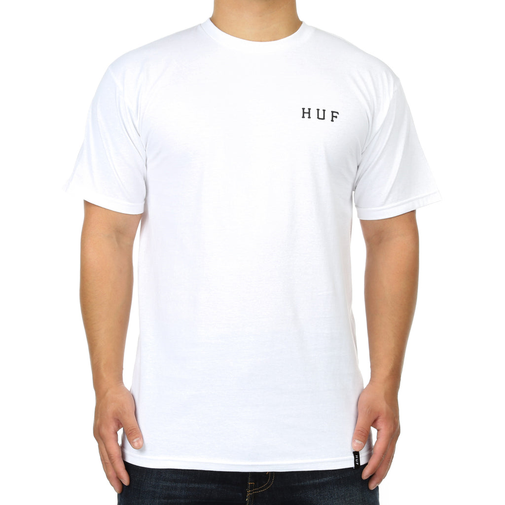 Huf Serpent Classic H Tee - White