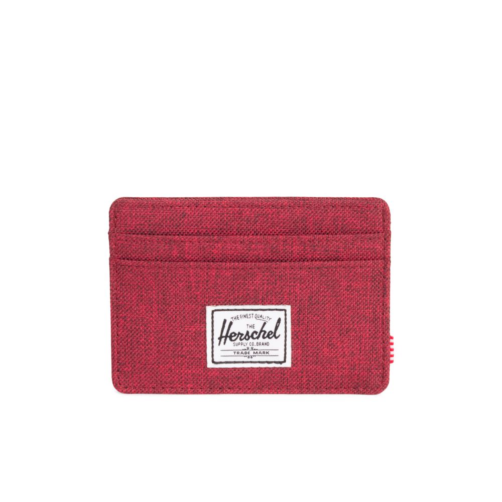 Herschel Charlie Wallet - Wine Tasting Crosshatch
