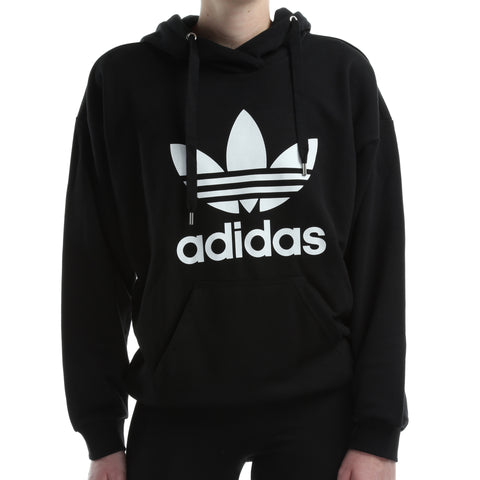 Adidas Womens Trefoil Hoodie - Black