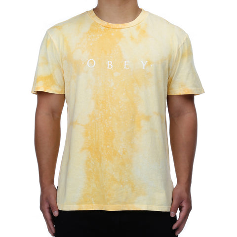 Obey Novel Obey Tee - Yellow