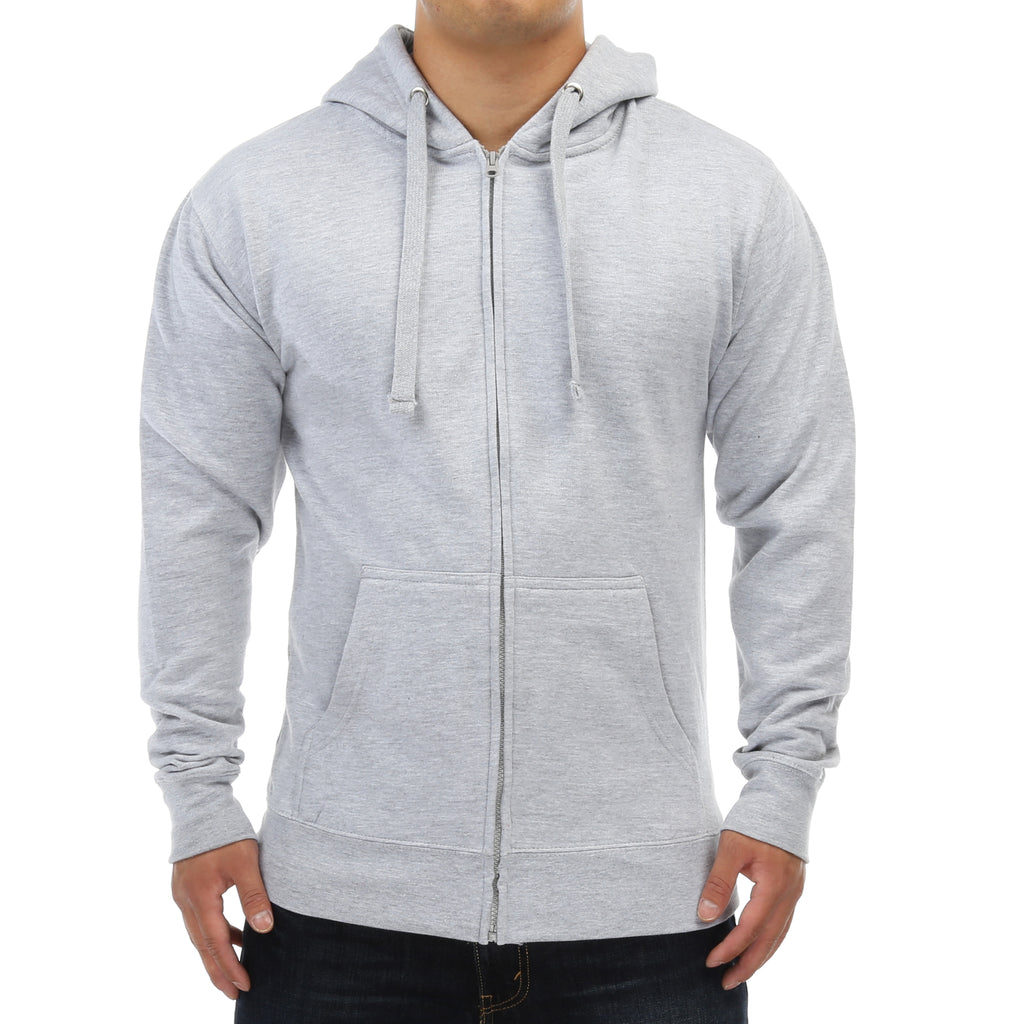 New Star Zip Up Hoodie - Athletic Heather