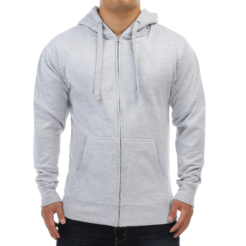 New Star Zip Up Hoodie - Athletic Heather