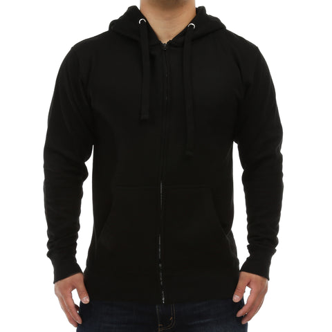 New Star Zip Up Hoodie - Black