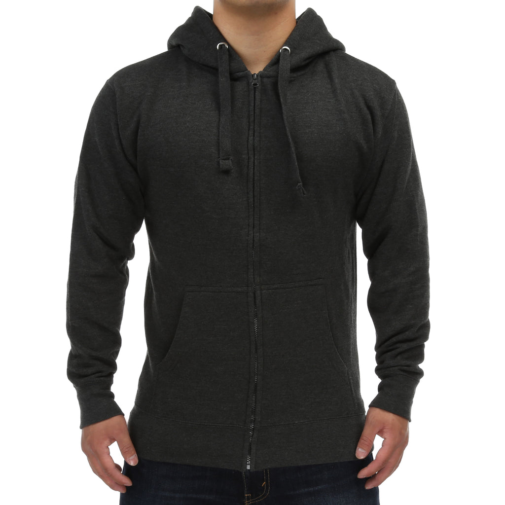 New Star Zip Up Hoodie - Charcoal