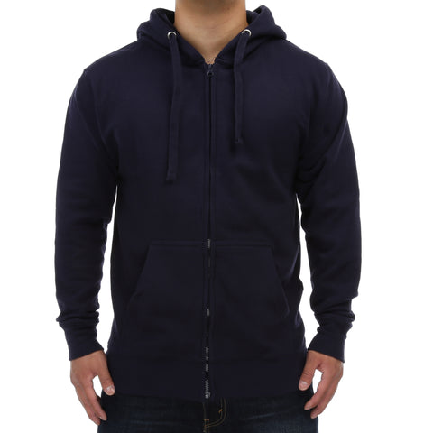 New Star Zip Up Hoodie - Navy