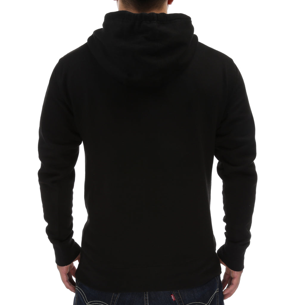New Star Zip Up Hoodie - Black