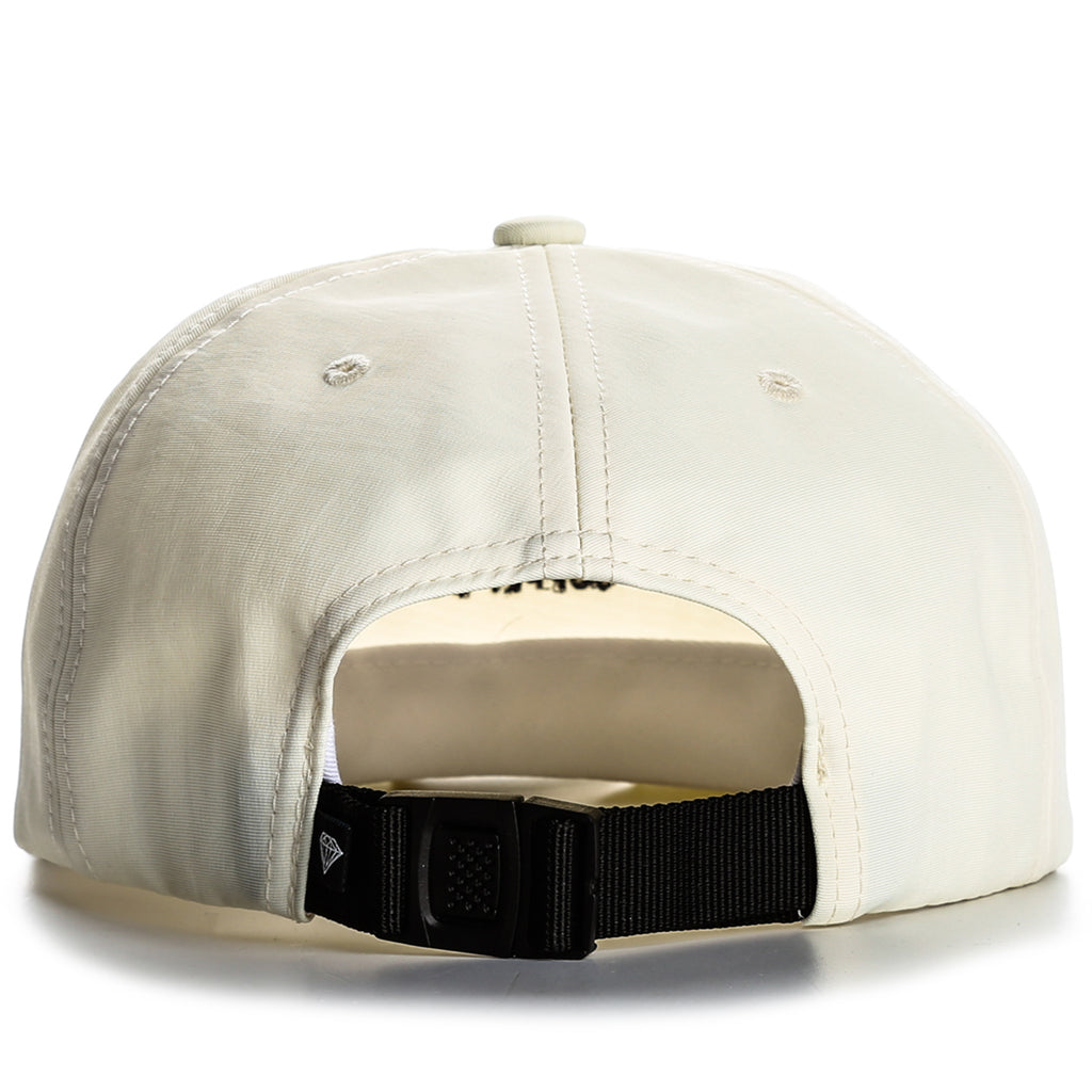 Diamond Marquise Strapback - White