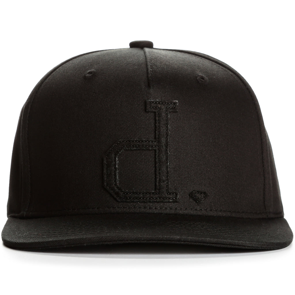 Diamond Un Polo Snapback - Black