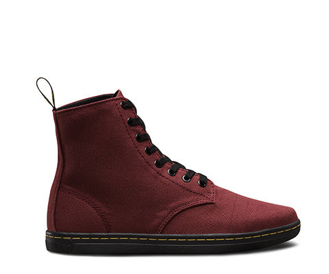 Dr Martens Alfie Boot Cherry Red Canvas