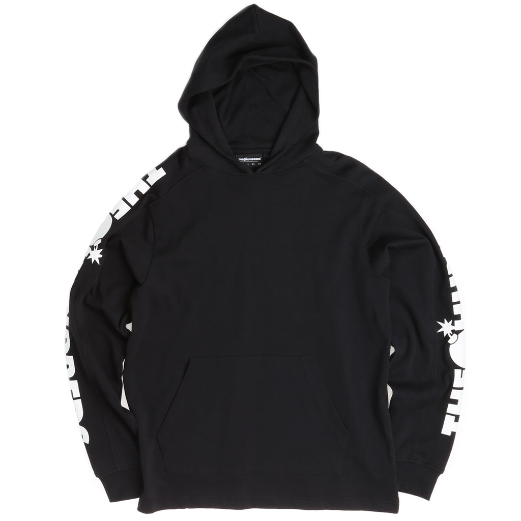 The Hundreds Alpha Hooded LS T-shirt - Black