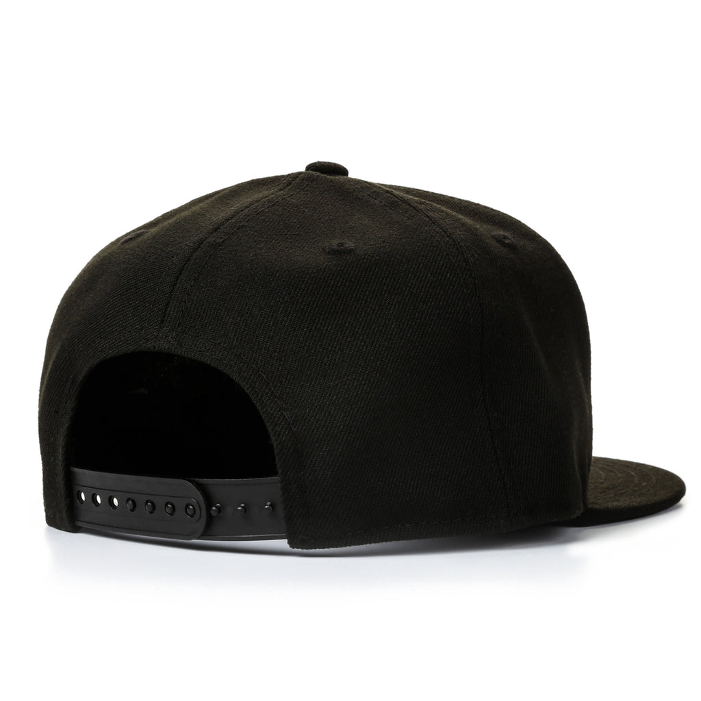 Metal Mulisha American Snapback Hat - Black / Black
