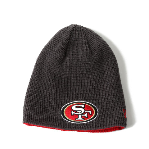 New Era Basic Team Beanie - San Francisco 49ers/Charcoal/Red