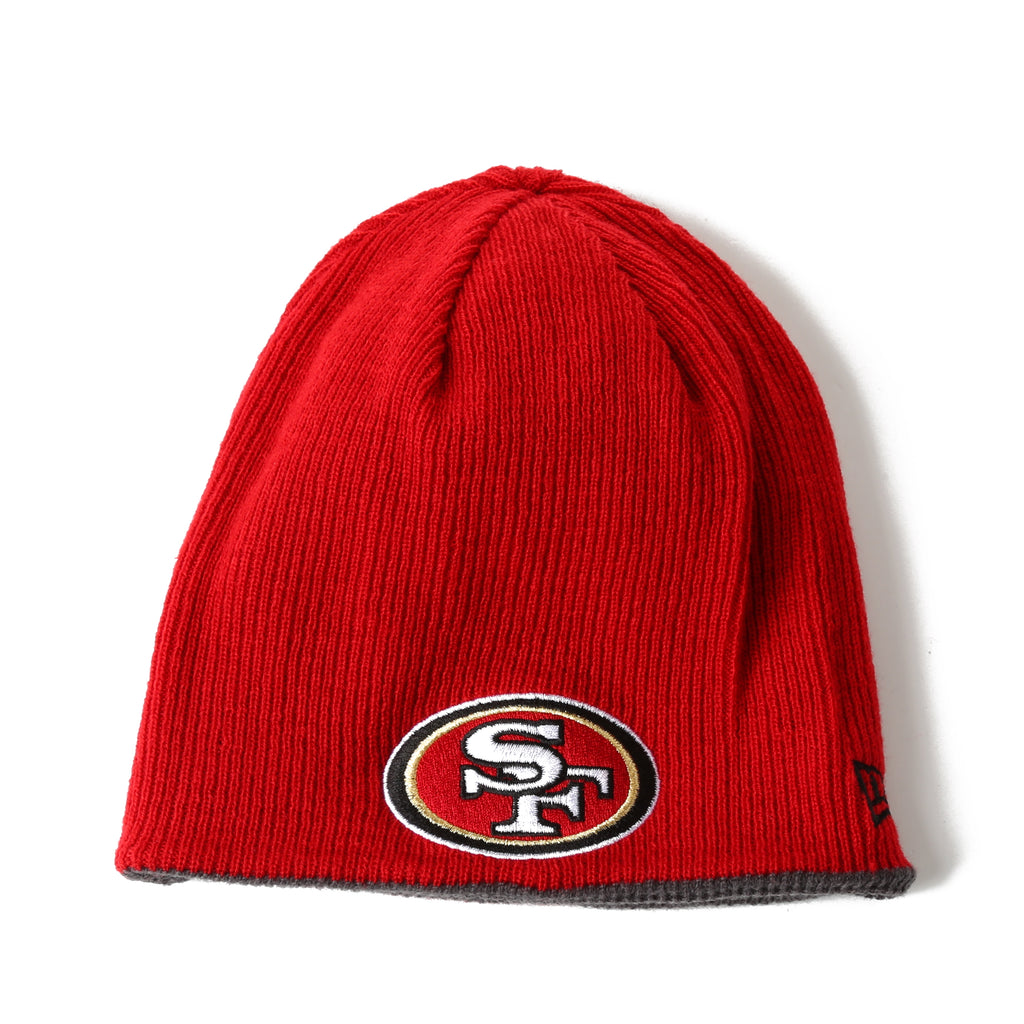 New Era Basic Team Beanie - San Francisco 49ers/Charcoal/Red