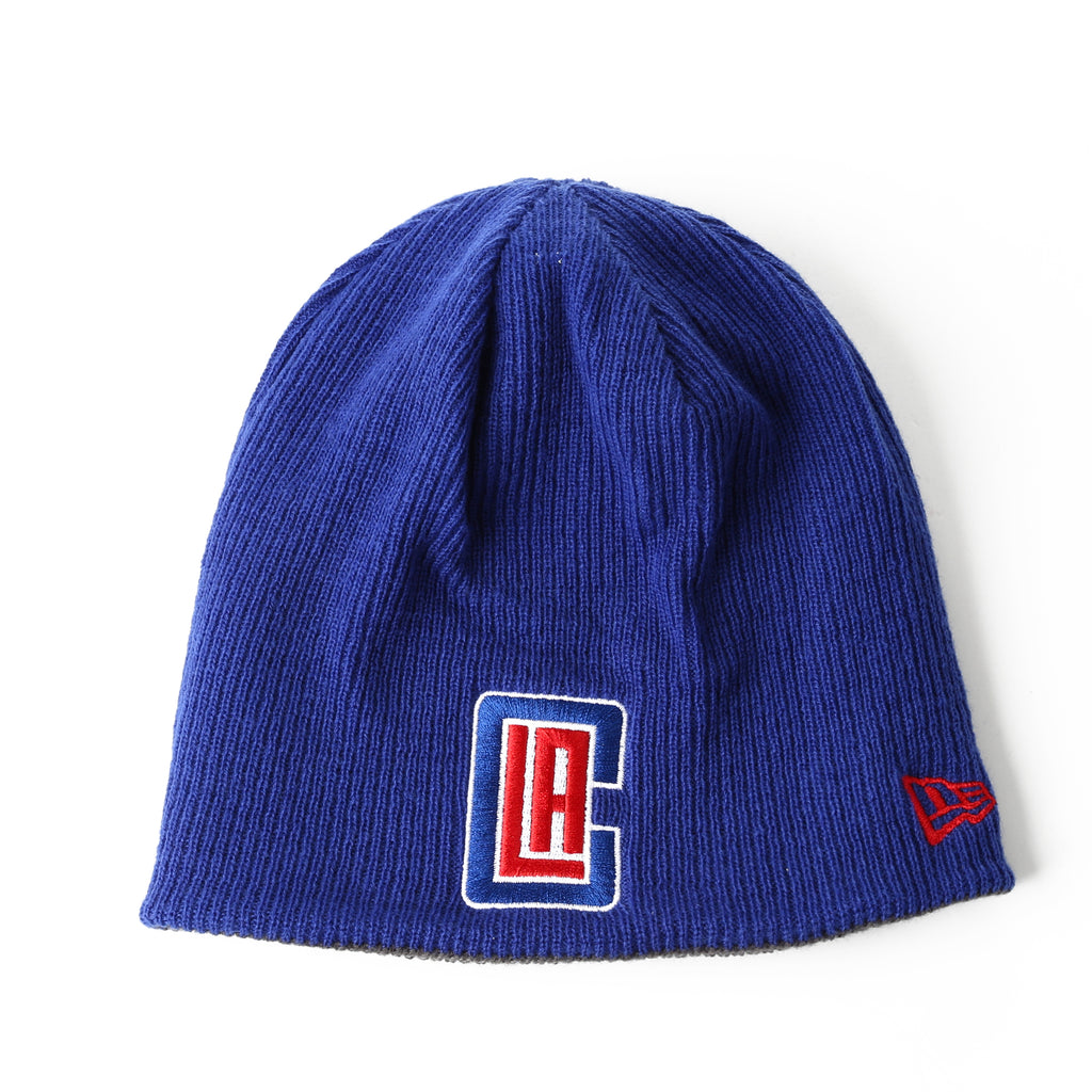 New Era Basic Team Beanie - Los Angeles Clippers/Charcoal/Blue