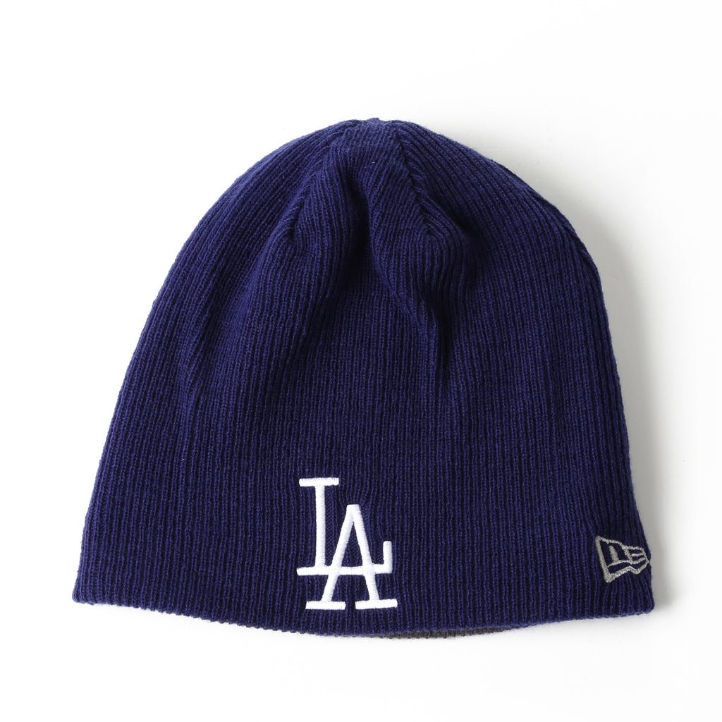 New Era Basic Team Beanie - Los Angeles Dodgers/Charcoal/Blue