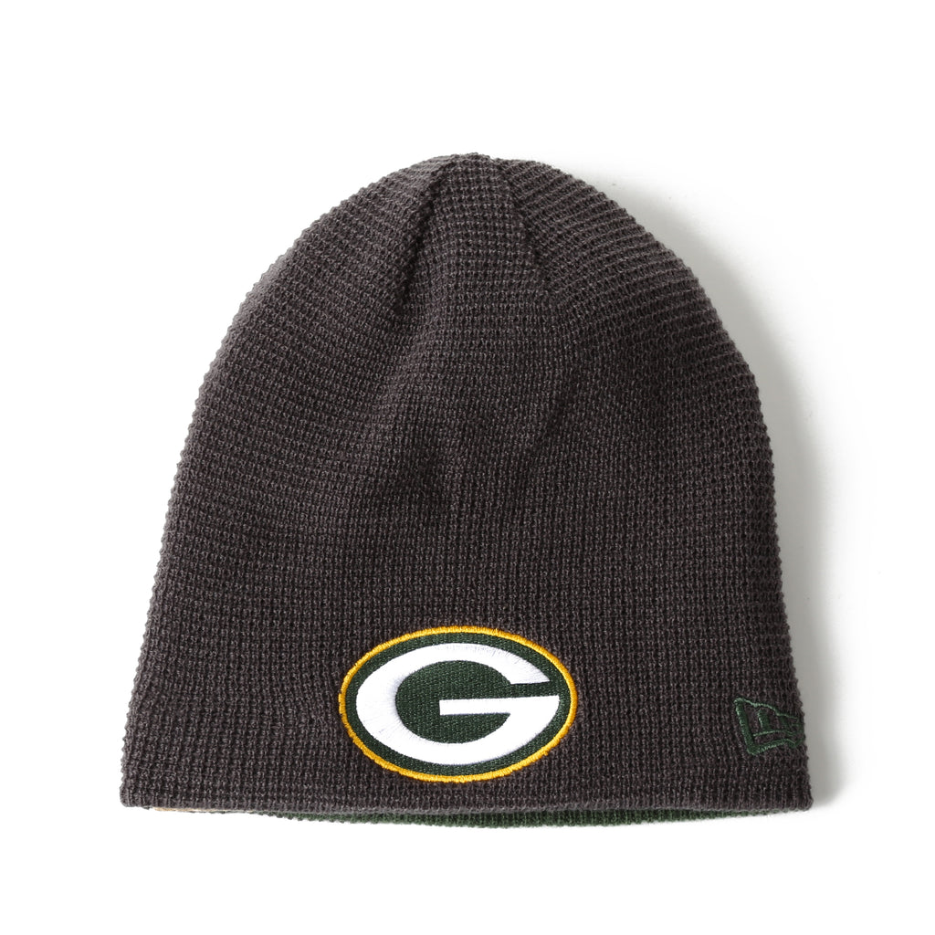 New Era Basic Team Beanie - Green Bay Packers/Charcoal/Green