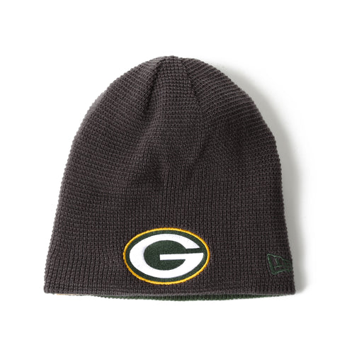 New Era Basic Team Beanie - Green Bay Packers/Charcoal/Green
