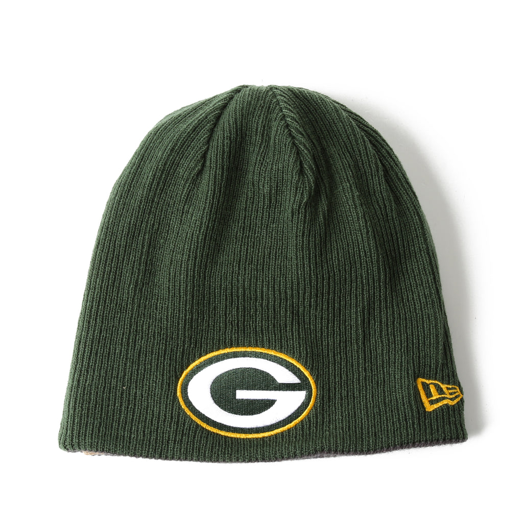 New Era Basic Team Beanie - Green Bay Packers/Charcoal/Green