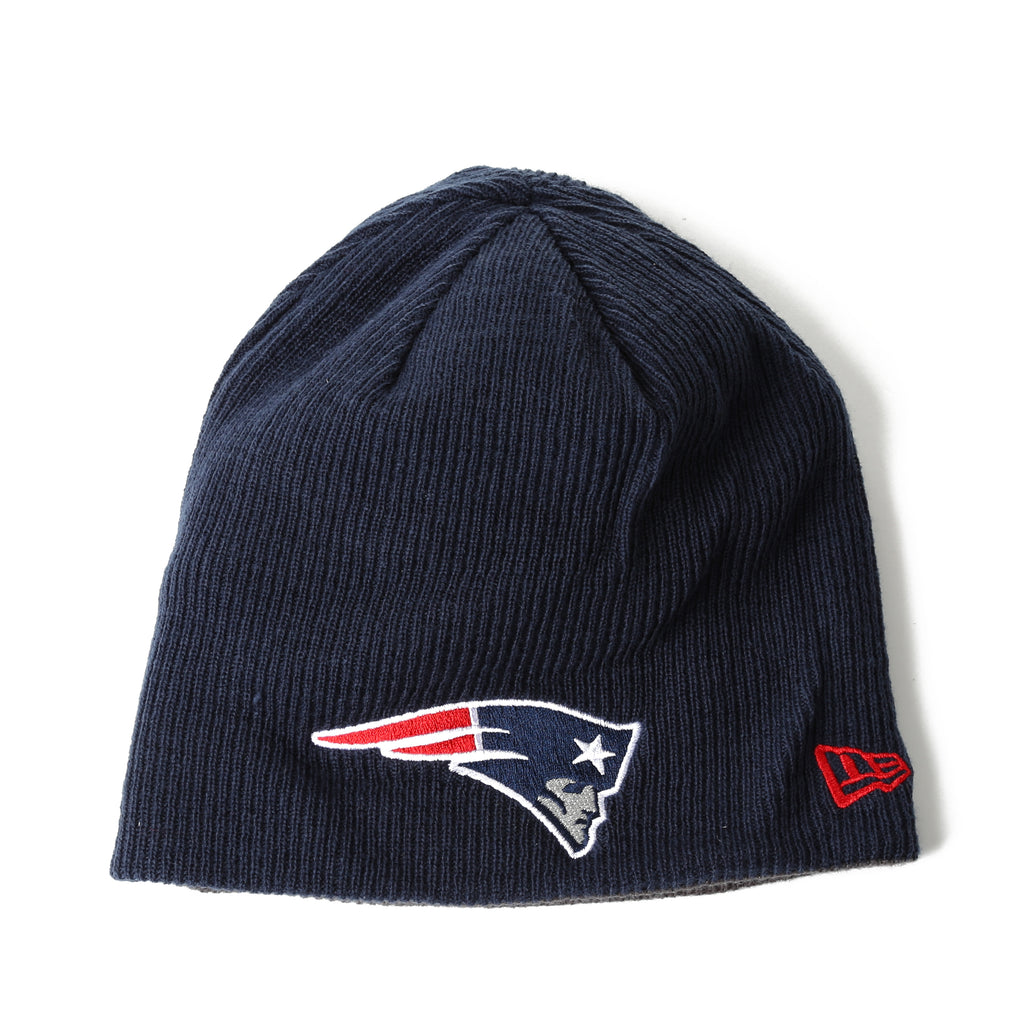 New Era Basic Team Beanie - New England Patriots/Charcoal/Navy