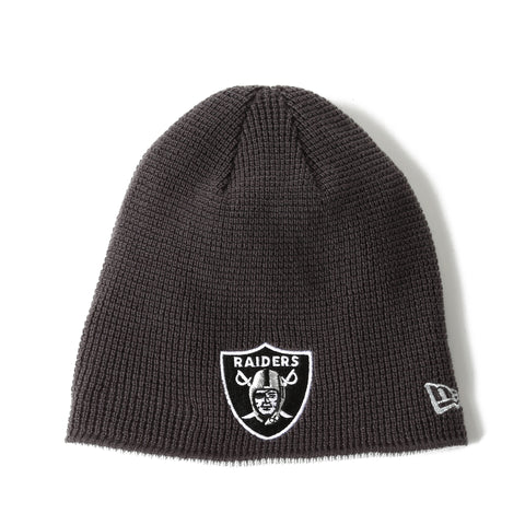 New Era Basic Team Beanie - Oakland Raiders/Charcoal/Grey