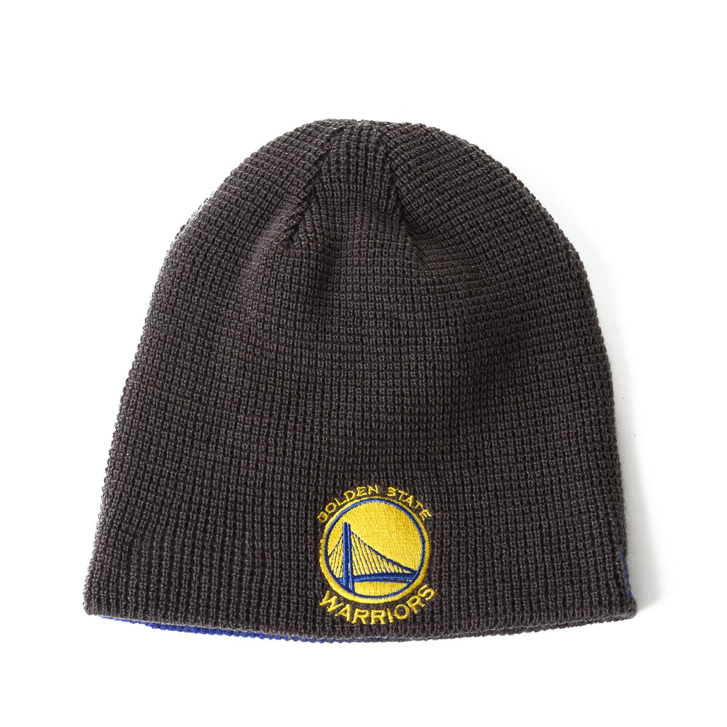 New Era Basic Team Beanie - Golden State Warriors/Charcoal/Blue