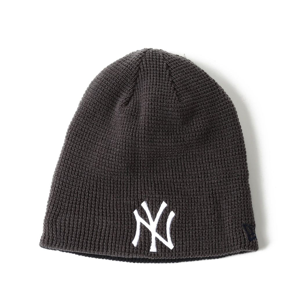 New Era Basic Team Beanie - New York Yankees/Charcoal/Black