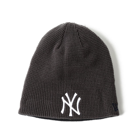New Era Basic Team Beanie - New York Yankees/Charcoal/Black