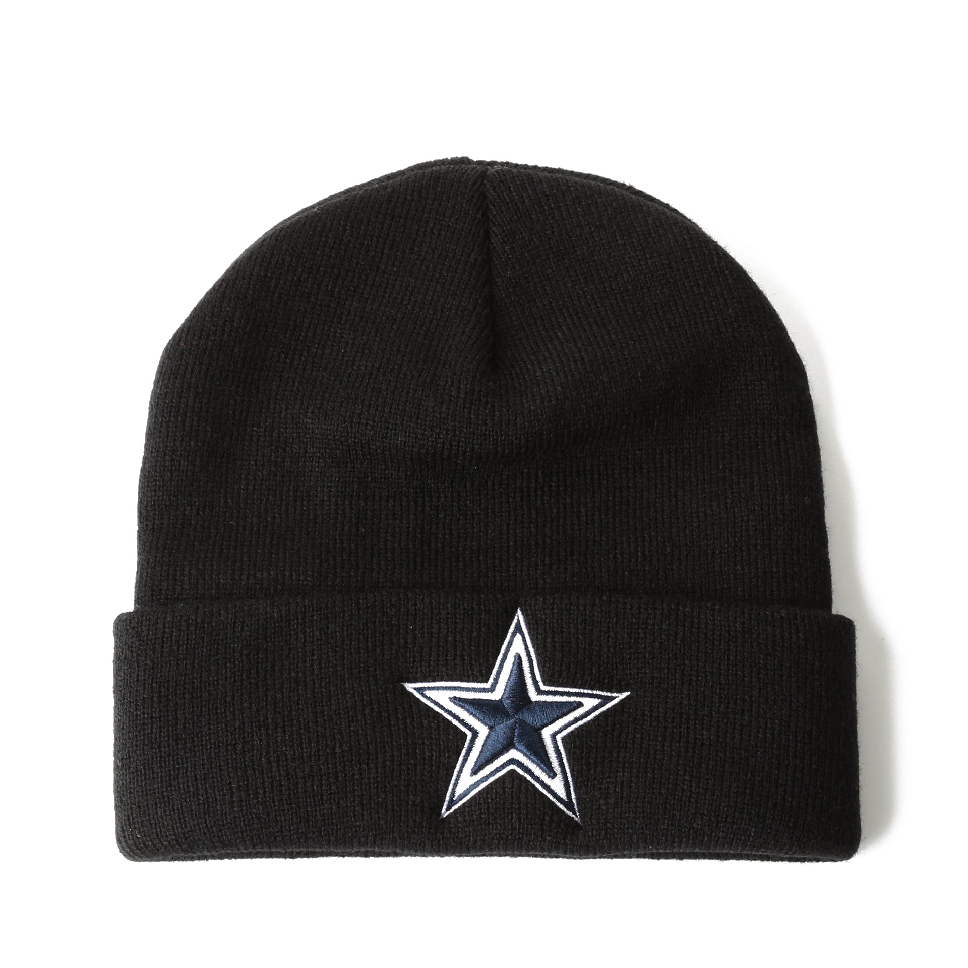 Dallas Cowboys Basic Knit Cap - Black - New Star