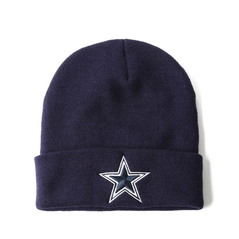 Dallas Cowboys Basic Knit Cap - Navy