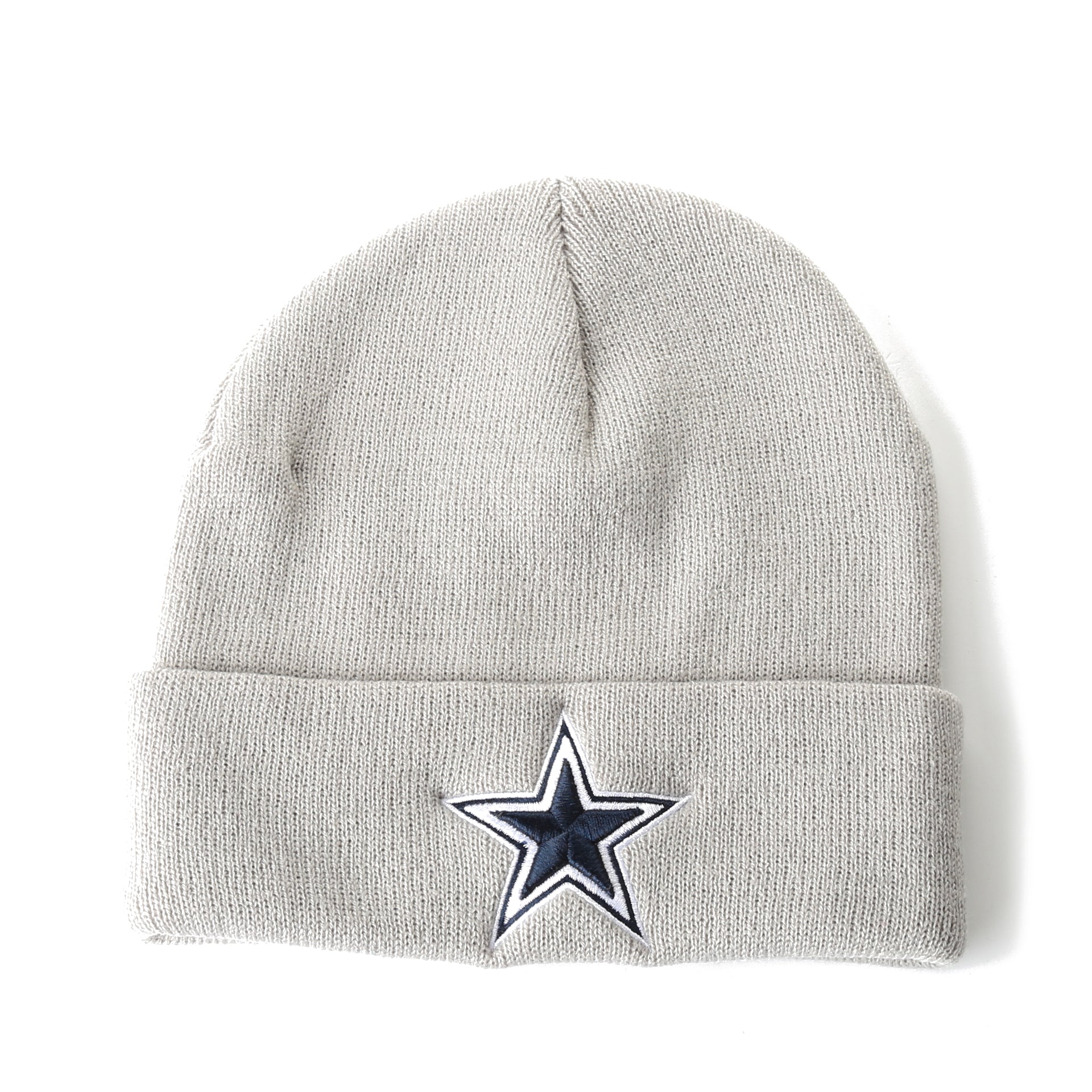 Dallas Cowboys Basic Knit Cap - Grey - New Star