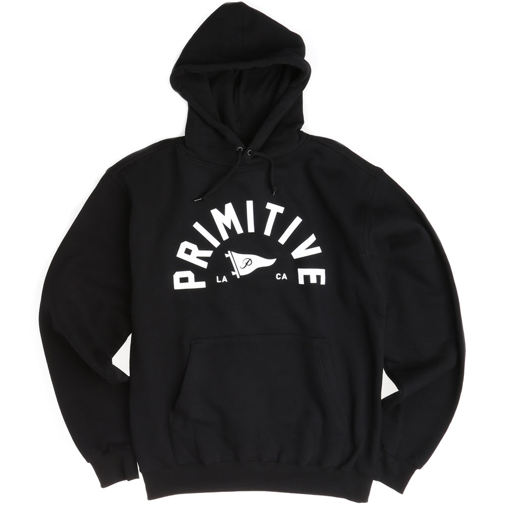 Primitive Big Arch Pennant Pullover Hoodie - Black