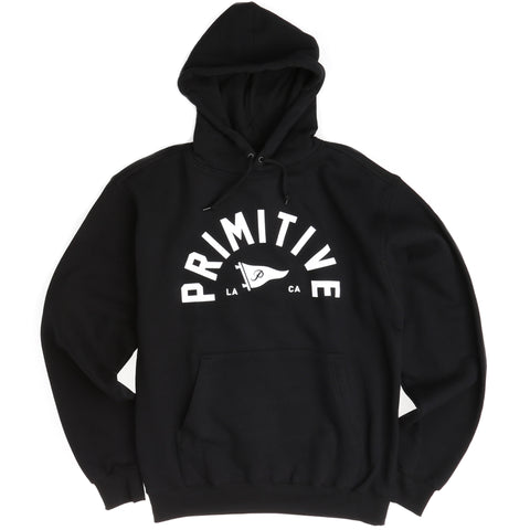 Primitive Big Arch Pennant Pullover Hoodie - Black