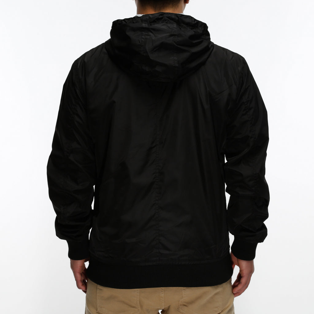Shaka Windbreaker Jacket - Black