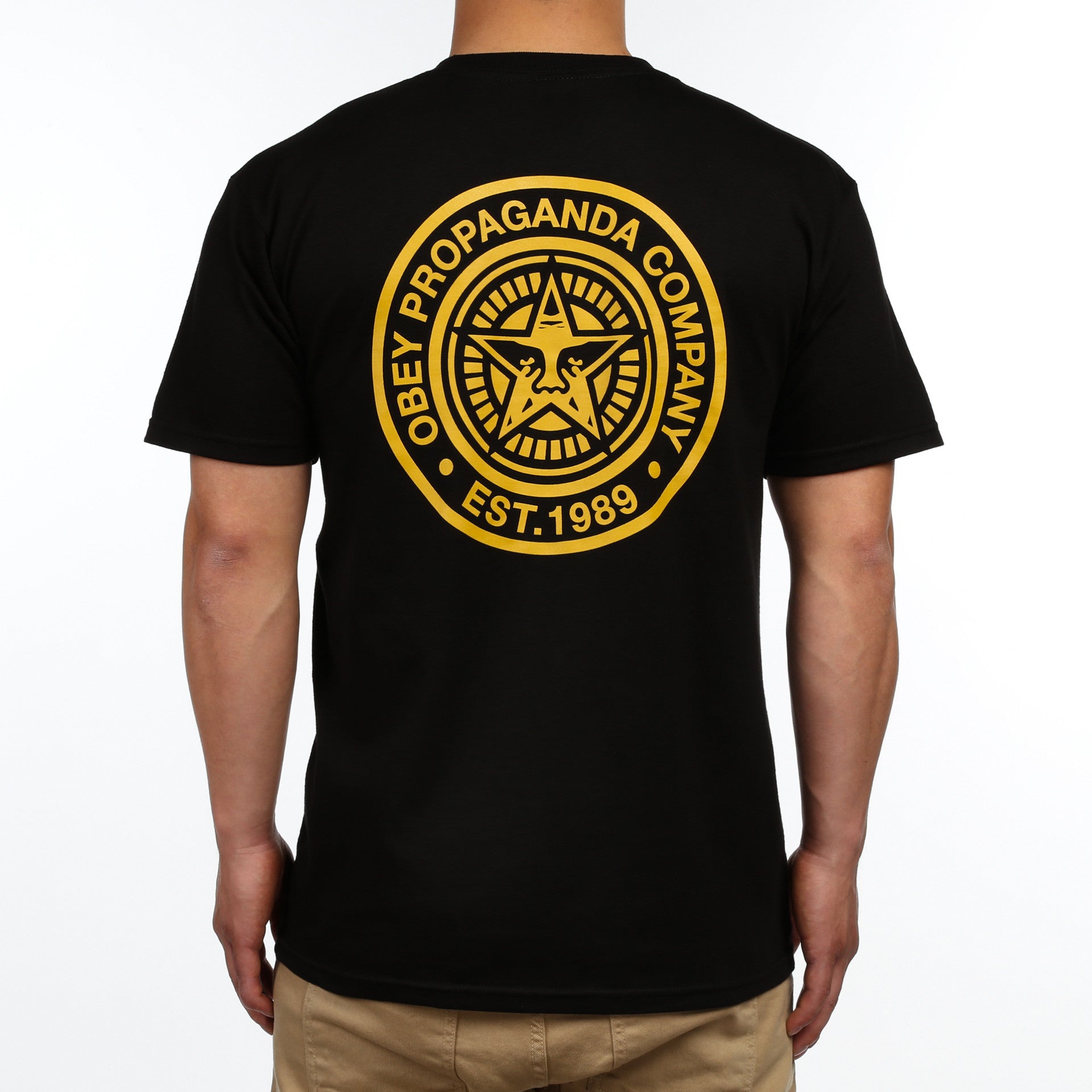 Obey Propaganda Tee Black1