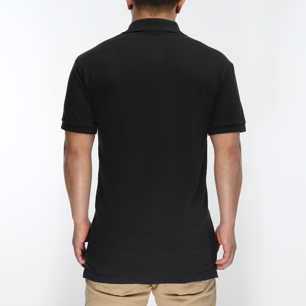 Dickies Adult Short Sleeve Polo Shirt - Black