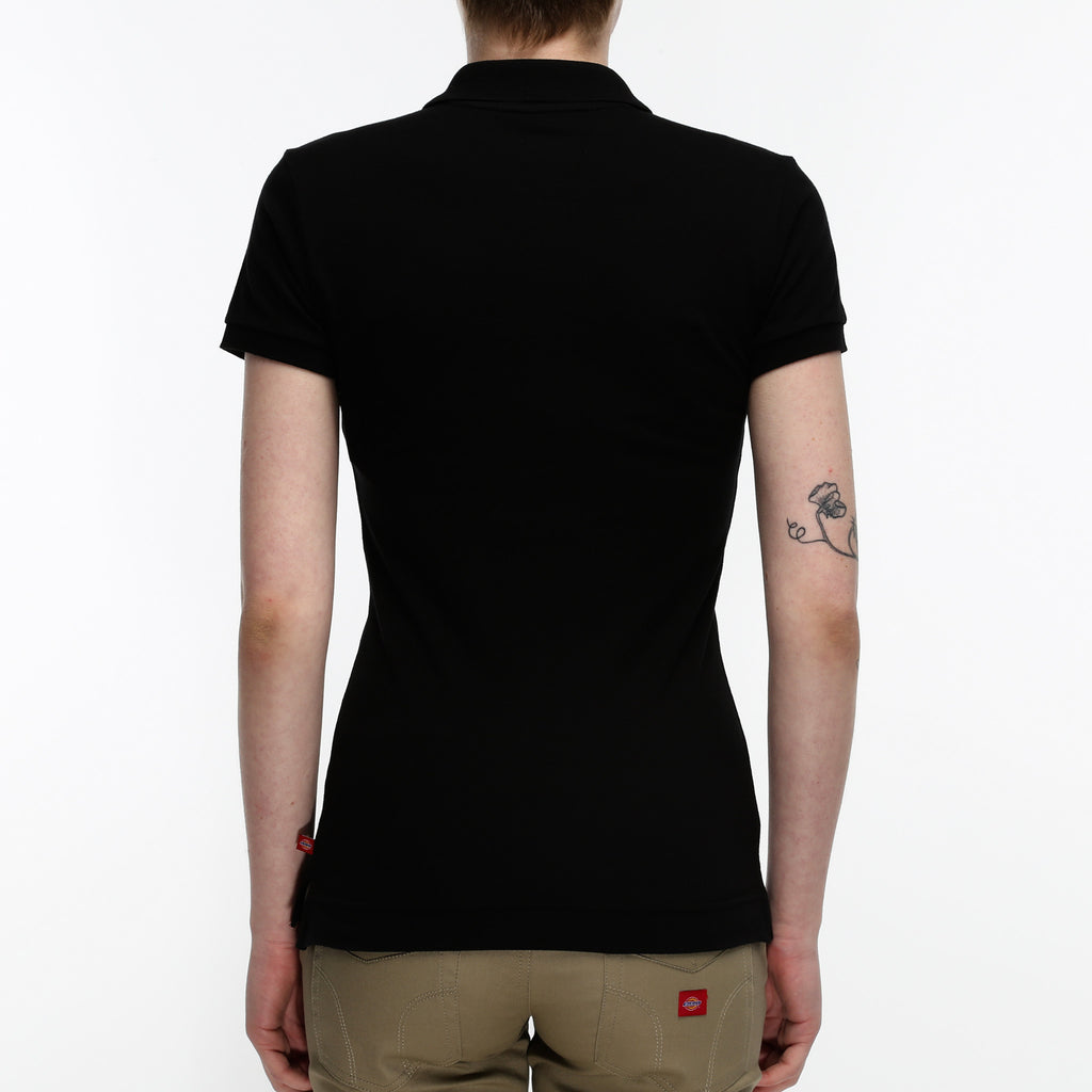 Dickies Womens Short Sleeve Polo - Black