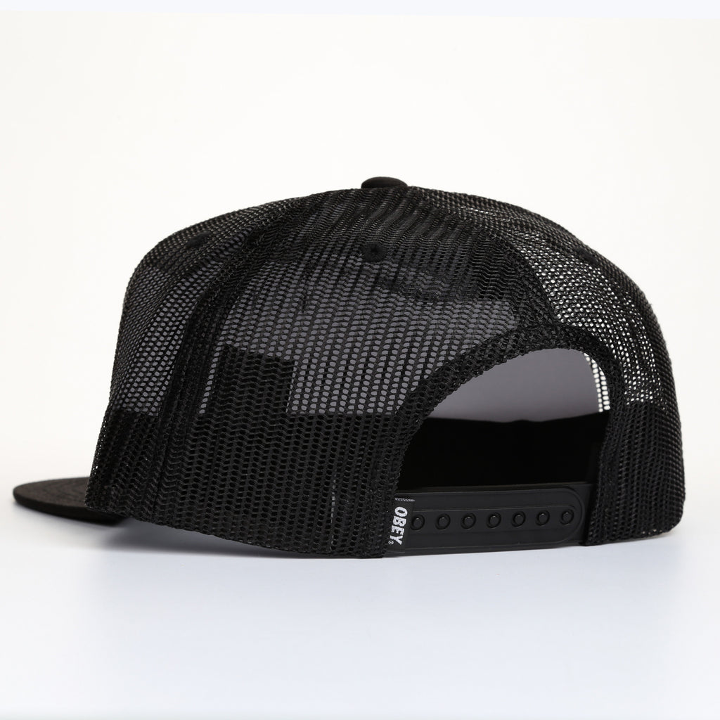 Obey Established 89 Trucker - Black