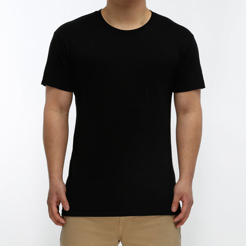 New Star Ultra Soft S/S Crew Tee - Black